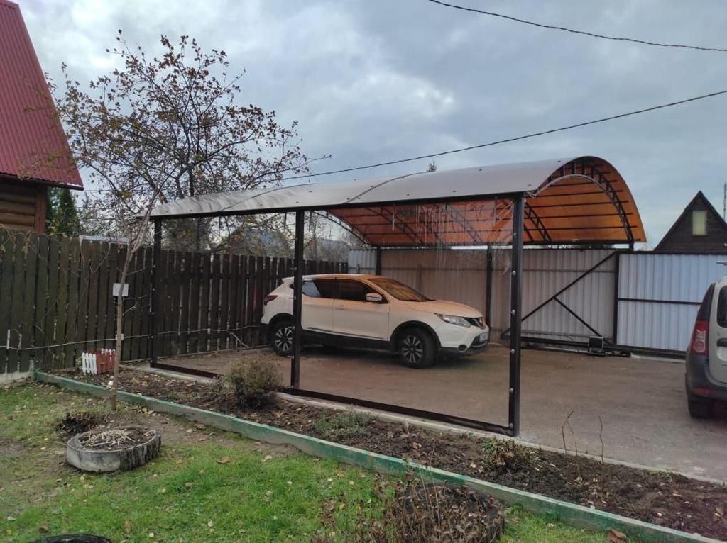 Прозрачные шторы ПВХ для навеса под автомобиль в городе Шебекино